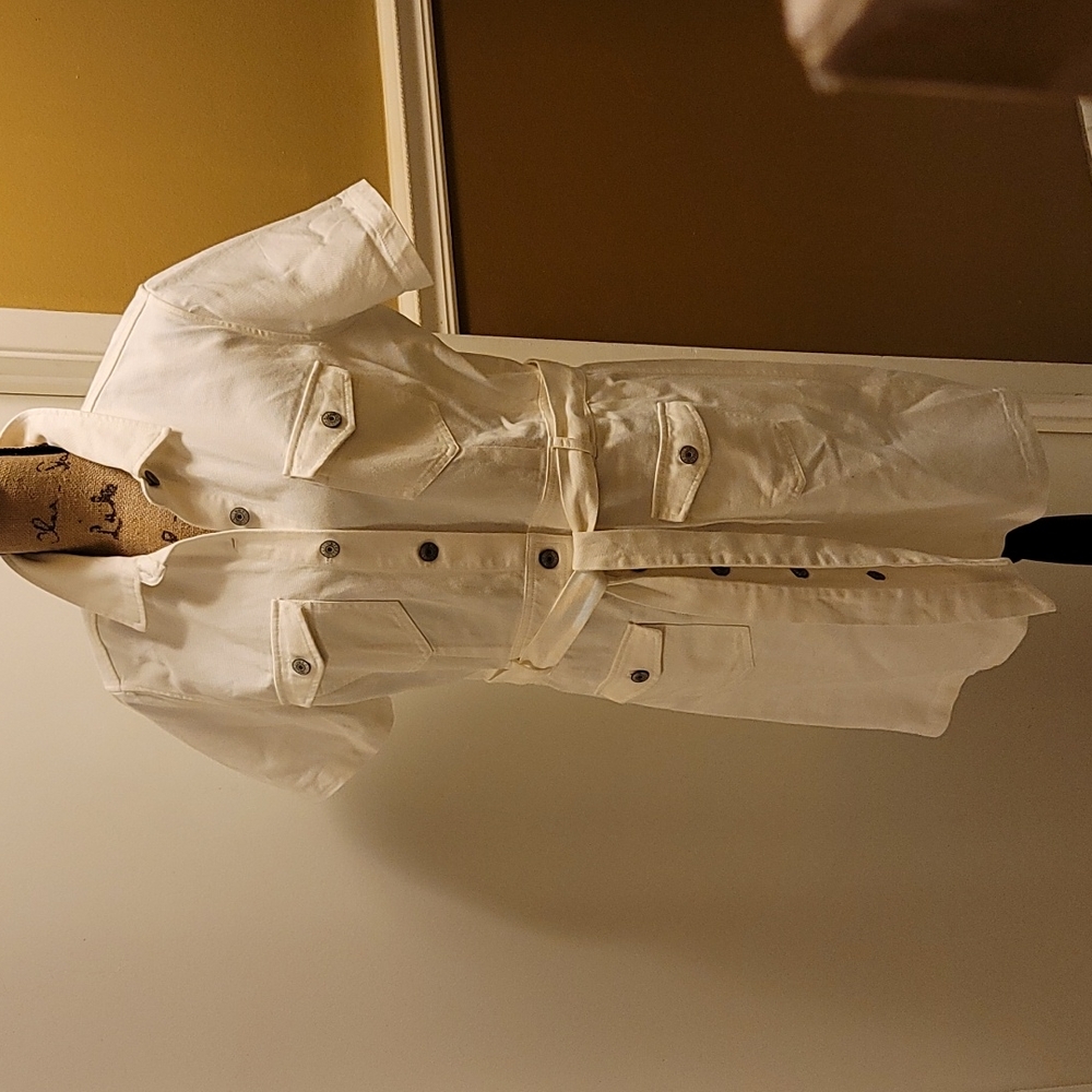 Intermixed rails ivory denim dress. Worn once!